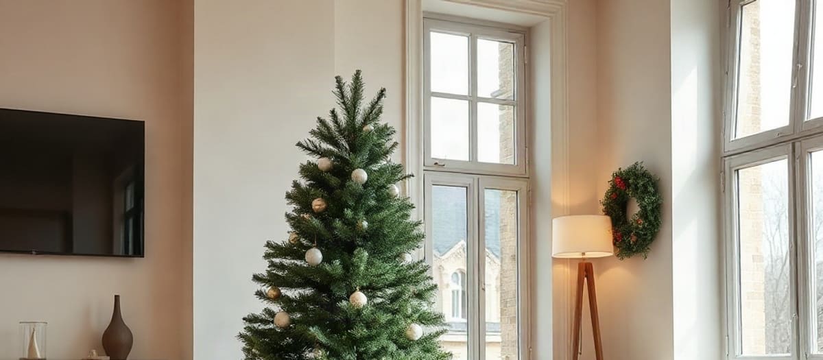 Meilleur sapin artificiel 180 cm 2026 : celui qui remplit la pièce sans la manger